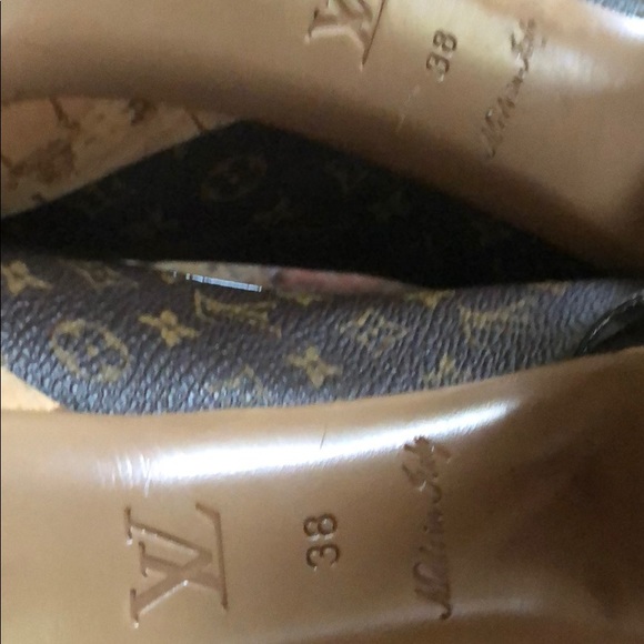 Loius Vuitton Cork Heels size 38 - Picture 4 of 4